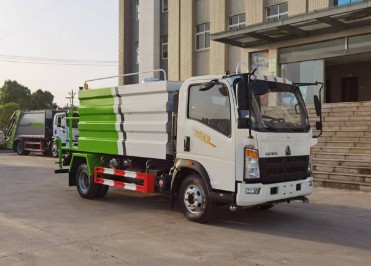 重汽豪沃7方藍(lán)牌灑水車 重汽豪沃7方藍(lán)牌灑水車